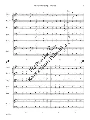 The Two-Three Stomp - Monday - String Orchestra - Gr. 1