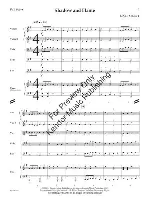 Shadow and Flame - Arnett - String Orchestra -  Gr. 1
