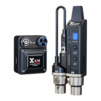 Xvive Audio - U45D Stereo In-Ear Monitor Wireless System