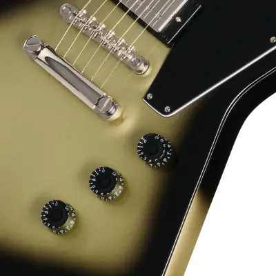 Explorer Electric Guitar with Gigbag - Silverburst