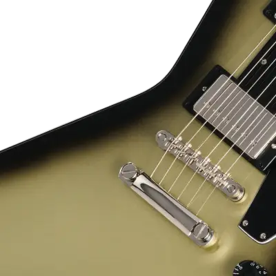 Explorer Electric Guitar with Gigbag - Silverburst