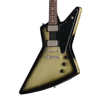 Explorer Electric Guitar with Gigbag - Silverburst