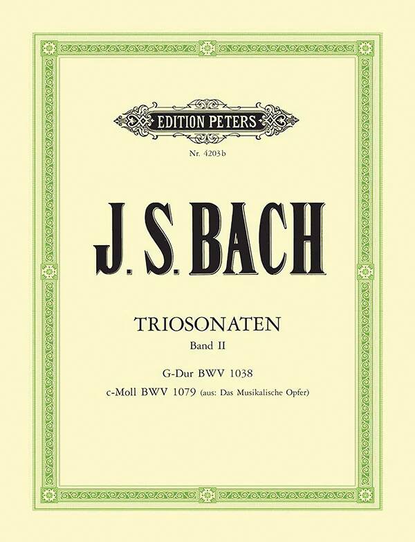 Trio Sonatas, Vol. 2: BWV 1038, BWV 1079 - Bach/Landshoff - Piano Trio