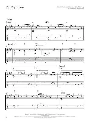 The Beatles Arranged for Solo Guitar - Miller - Classical Guitar - Book/Media Online