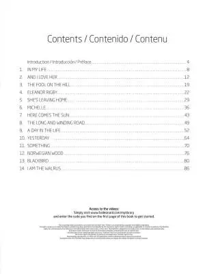 The Beatles Arranged for Solo Guitar - Miller - Classical Guitar - Book/Media Online