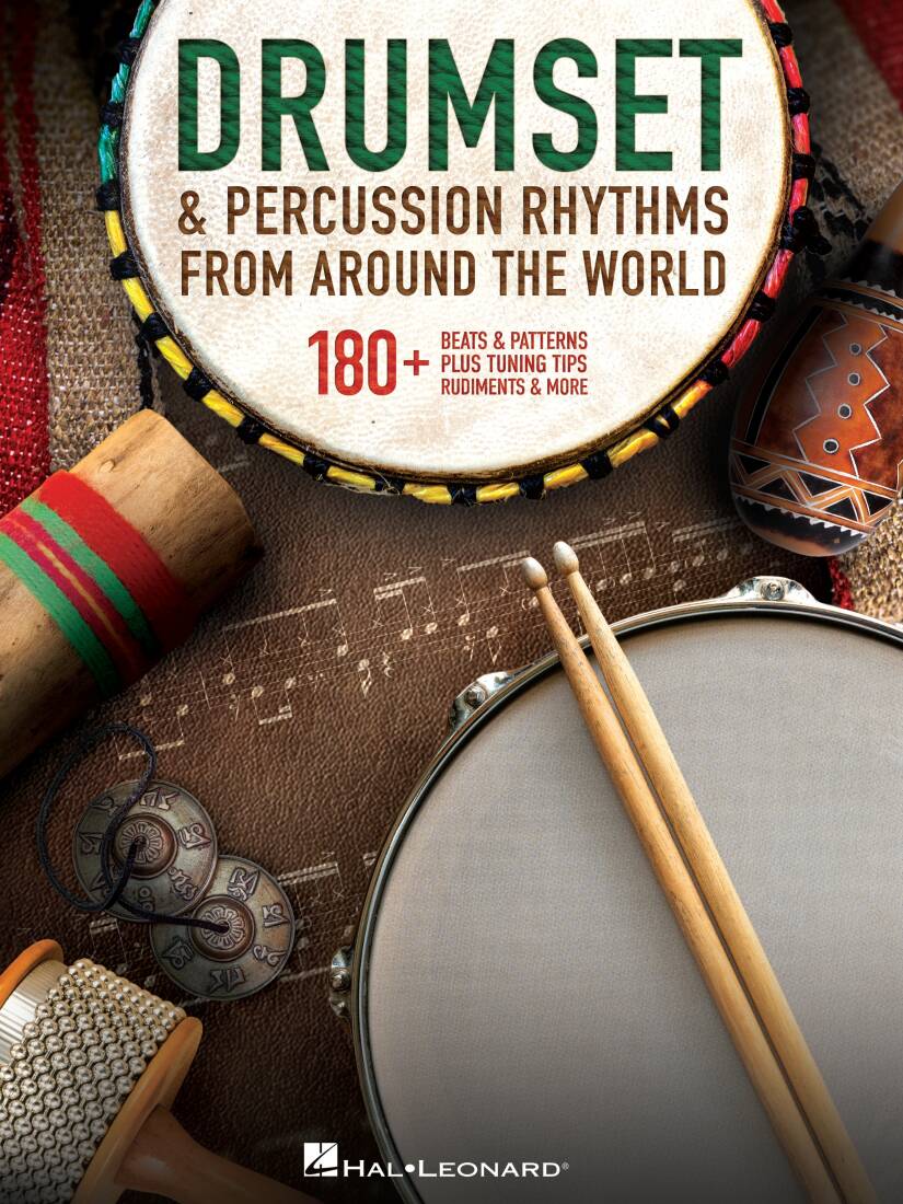 Drumset & Percussion Rhythms from Around the World - Book