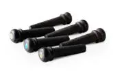 "Taylor Guitars - Ebony Bridge Pins with Abalone Dots"