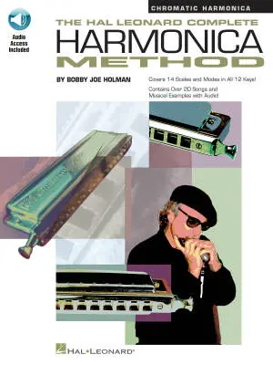 Hal Leonard - Complete Harmonica Method: Chromatic Harmonica - Holman - Book/Audio Online