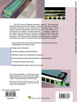 Complete Harmonica Method: Chromatic Harmonica - Holman - Book/Audio Online