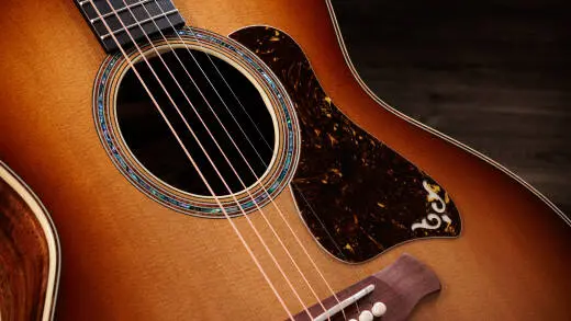 Gold Label K14e SB Hawaiian Koa Acoustic-Electric Guitar with Case - Sunburst Top