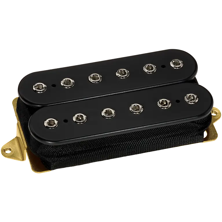 PAF Pro Pickup - Black with Nickel Poles
