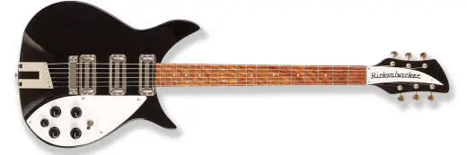 Rickenbacker - 350V63 Liverpool Electric Guitar with Case - Jetglo