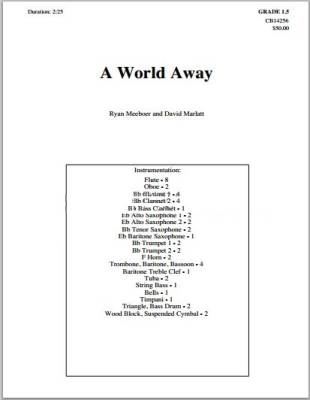 A World Away - Meeboer/Marlatt - Concert Band - Gr. 1.5