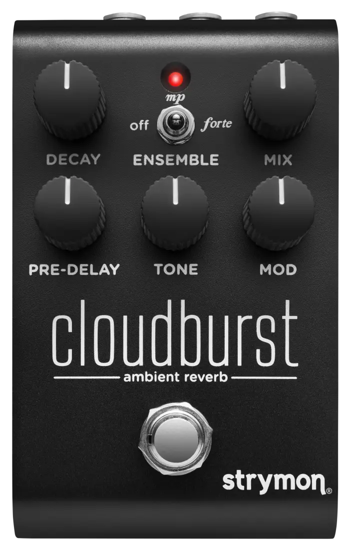 Cloudburst Flexible Reverb Pedal - Midnight Edition