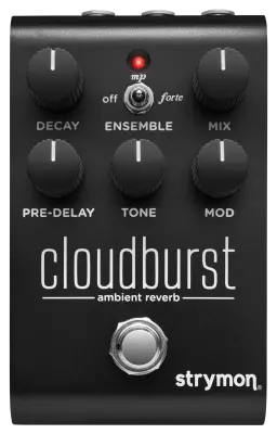 Strymon - Cloudburst Flexible Reverb Pedal - Midnight Edition
