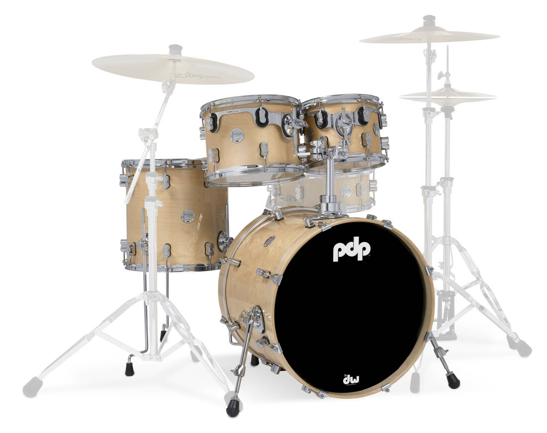 Concept Maple 4-Piece Shell Pack (20,10,12,14) - Natural