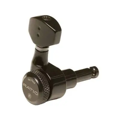 Graph Tech - 3+4 Ratio Electric Locking Machine Heads - Black