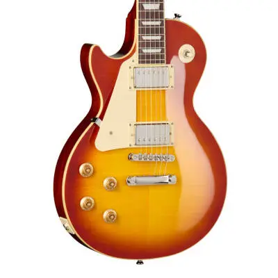 Les Paul Standard 50s Electric Guitar with Gigbag - Washed Cherry Sunburst (Left Handed)