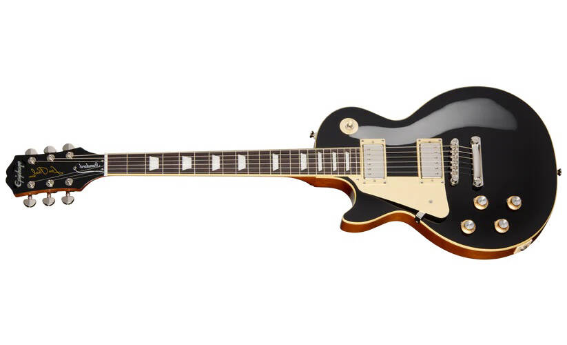 Les Paul Standard 60s Electric Guitar with Gigbag - Ebony (Left Handed)
