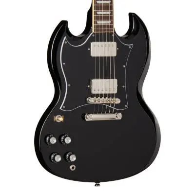 SG Standard Electric Guitar with Gigbag - Ebony (Left Handed)