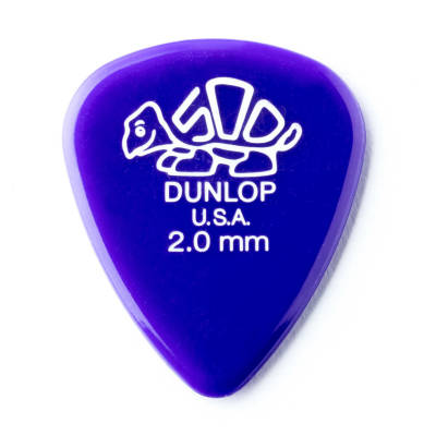 Dunlop - Delrin 500 Picks Player Pack (12/bag) - 2.0mm