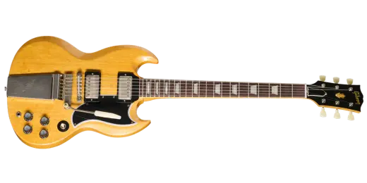 Gibson Custom Shop - 1964 SG Standard Reissue VOS Electric Guitar with Hardshell Case - Antique Natural