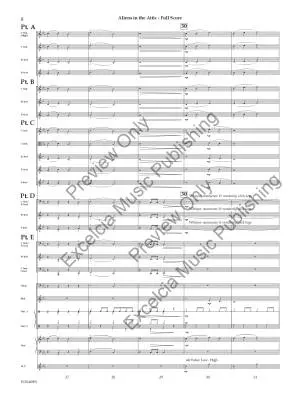Aliens in the Attic - Arcari - Concert Band (Flex-Band) - Gr. 0.5