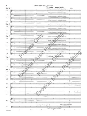 Aliens in the Attic - Arcari - Concert Band (Flex-Band) - Gr. 0.5