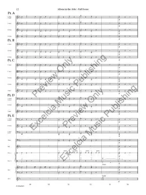 Aliens in the Attic - Arcari - Concert Band (Flex-Band) - Gr. 0.5