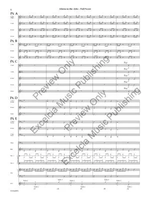 Aliens in the Attic - Arcari - Concert Band (Flex-Band) - Gr. 0.5