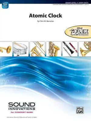 Alfred Publishing - Atomic Clock - Bernotas - Concert Band (Flex-Band) - Gr. 0.5