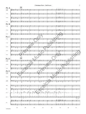 Christmas Race - Pasternak - Concert Band (Flex-Band) - Gr. 0.5