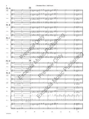 Christmas Race - Pasternak - Concert Band (Flex-Band) - Gr. 0.5