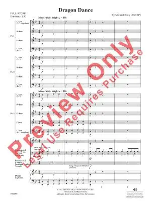 Dragon Dance - Story - Concert Band (Flex-Band) - Gr. 0.5