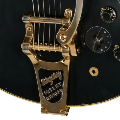 Murphy Lab Heavy Aged 1959 ES-345 Reissue with Bigsby Electric Guitar with Hardshell Case - Ebony