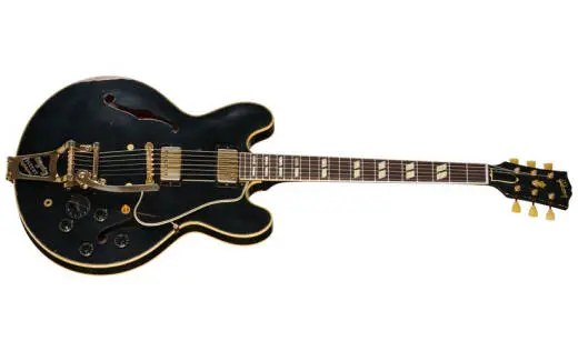 Gibson Custom Shop - Murphy Lab Heavy Aged 1959 ES-345 Reissue with Bigsby Electric Guitar with Hardshell Case - Ebony