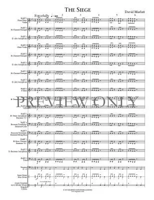 The Siege - Meeboer - Concert Band (Flex-Band) - Gr. 0.5