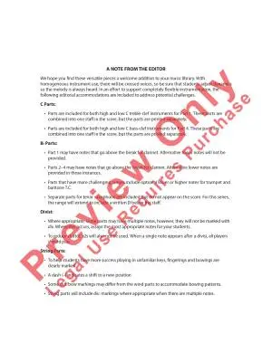 Any Way You Want It - Schon/Perry/Story - Concert Band (Flex-Band) - Gr. 1