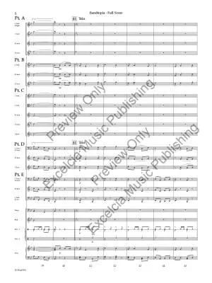 Bandtopia (March) - Putnam - Concert Band (Flex-Band) - Gr. 1.5