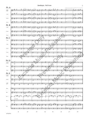 Bandtopia (March) - Putnam - Concert Band (Flex-Band) - Gr. 1.5