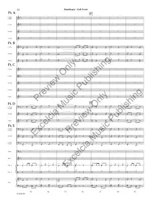 Bandtopia (March) - Putnam - Concert Band (Flex-Band) - Gr. 1.5