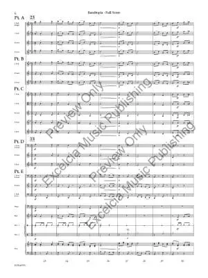 Bandtopia (March) - Putnam - Concert Band (Flex-Band) - Gr. 1.5