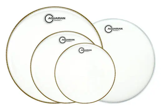 Aquarian - Response 2 Variety Drum Head Pack - 10,12,16 Plus TC14