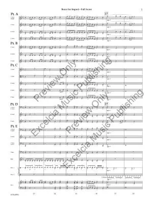 Brace for Impact - Huss - Concert Band (Flex-Band) - Gr. 1.5