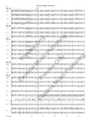 Brace for Impact - Huss - Concert Band (Flex-Band) - Gr. 1.5