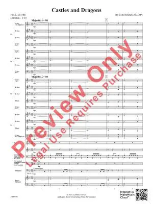 Castles and Dragons - Stalter - Concert Band (Flex-Band) - Gr. 1