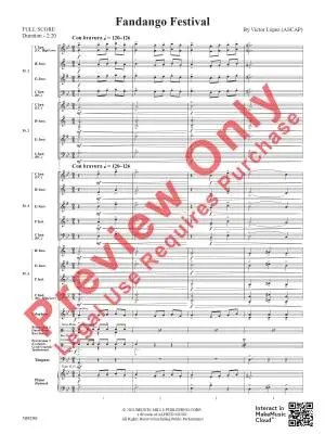 Fandango Festival - Lopez - Concert Band (Flex-Band) - Gr. 1