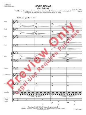 Hope Rising - Grant - Concert Band (Flex-Band) - Gr. 1