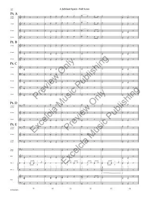 A Jubilant Spirit - Chambers - Concert Band (Flex-Band) - Gr. 1