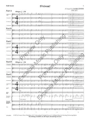 S\'vivon! - Estes - Concert Band (Flex-Band) - Gr. 1.5